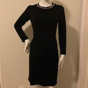 Black long sleeve dress